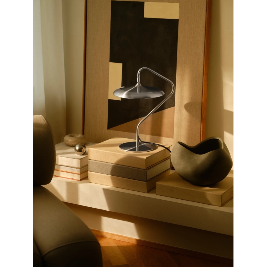 Nordlux - Lampada da tavolo LED ARTIST LED/15W/230V in acciaio inox