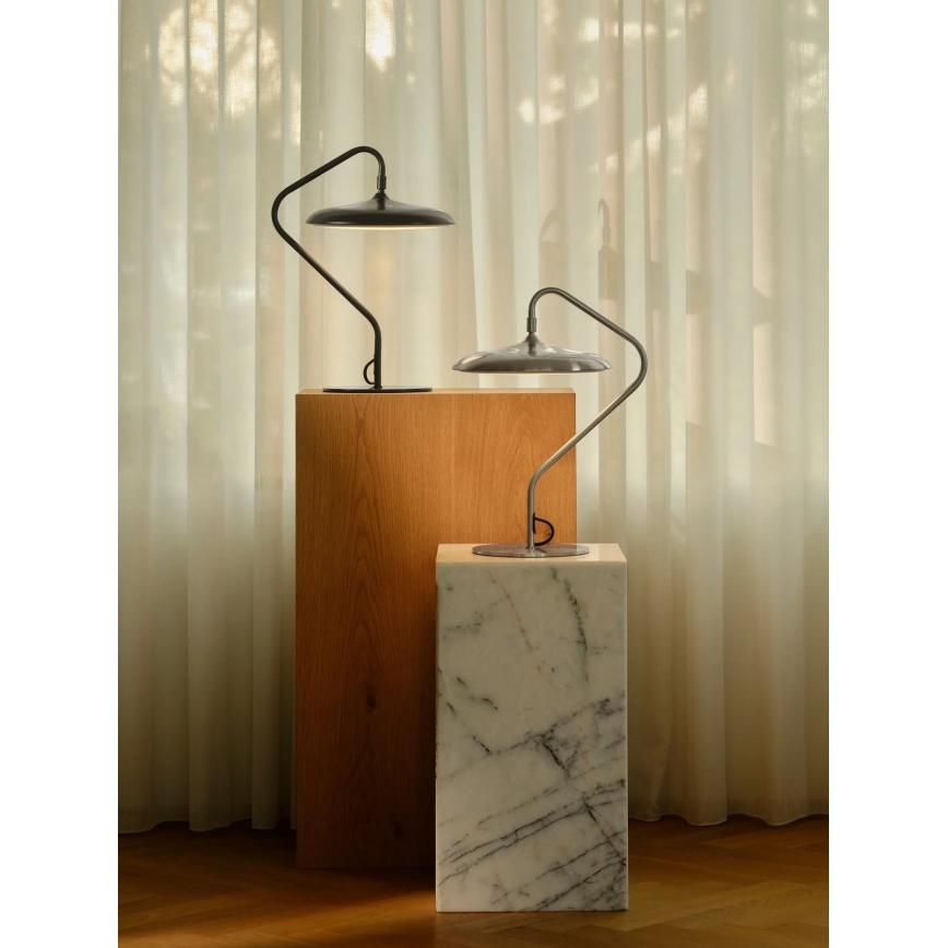 Nordlux - Lampada da tavolo LED ARTIST LED/15W/230V in acciaio inox