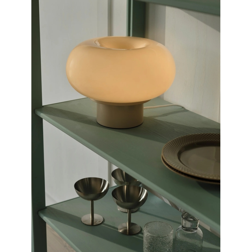 Nordlux - Lampada da tavolo MALTI 2xE27/10W/230V beige