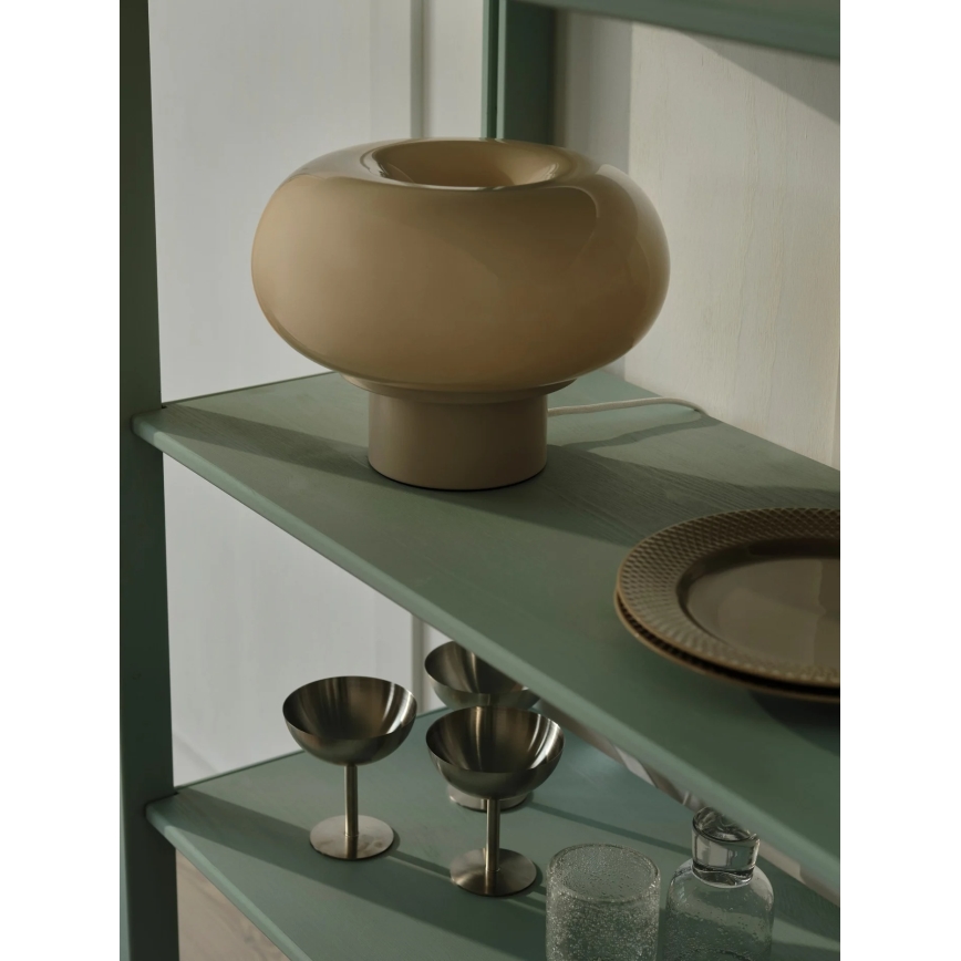 Nordlux - Lampada da tavolo MALTI 2xE27/10W/230V beige