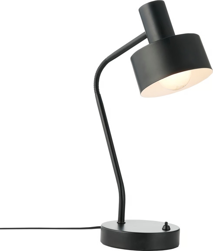 Nordlux - Lampada da tavolo MATIS 1xE27/15W/230V nera