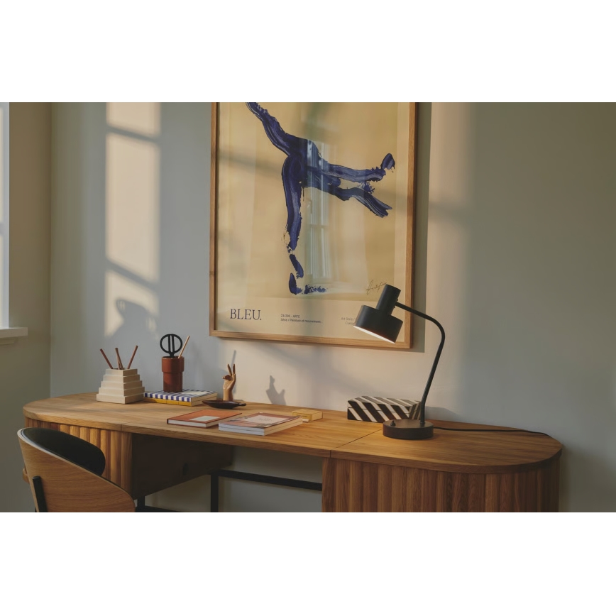 Nordlux - Lampada da tavolo MATIS 1xE27/15W/230V nera