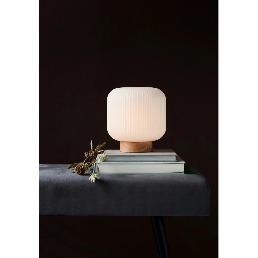 Nordlux - Lampada da tavolo MILFORD 1xE27/40W/230V beige