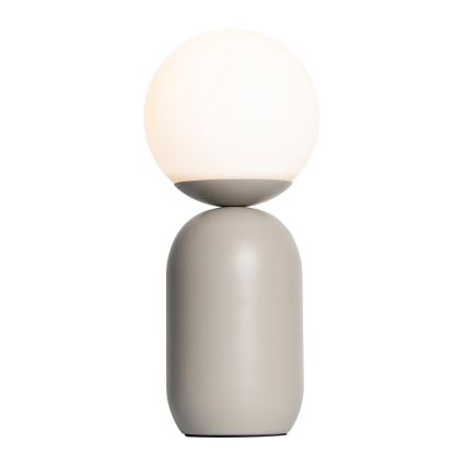 Nordlux - Lampada da tavolo NOTTI 1xE14/25W/230V grigio