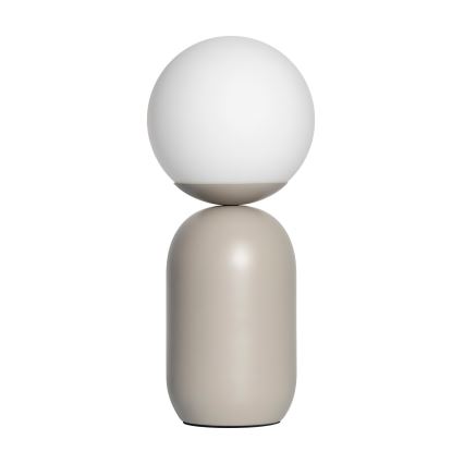 Nordlux - Lampada da tavolo NOTTI 1xE14/25W/230V grigio