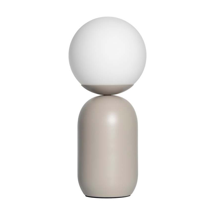 Nordlux - Lampada da tavolo NOTTI 1xE14/25W/230V grigio
