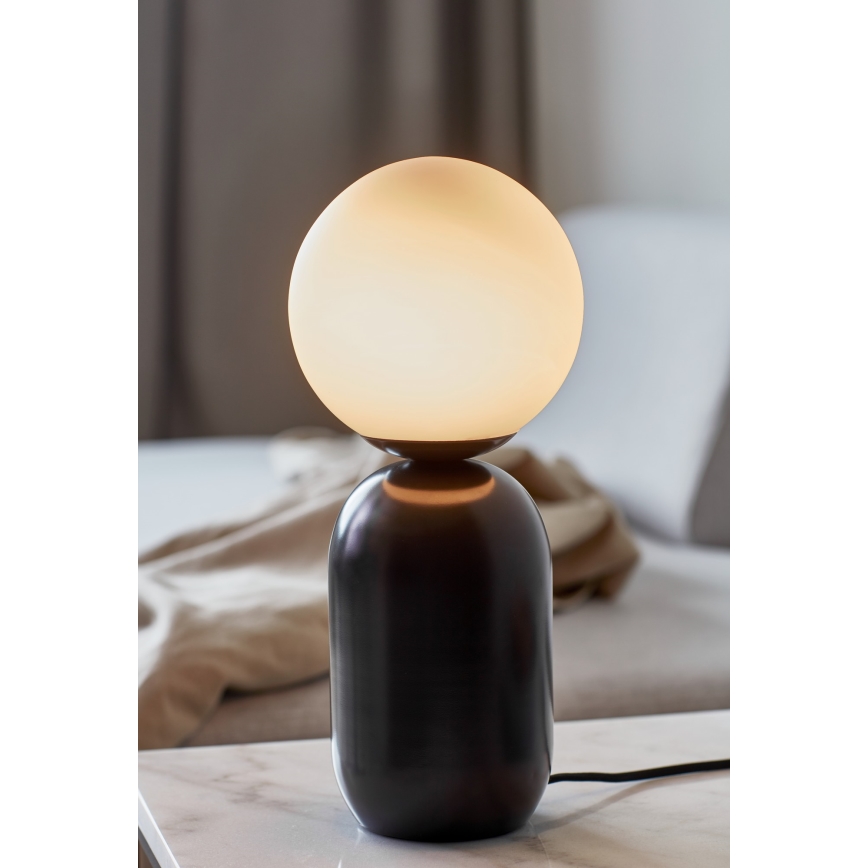 Nordlux - Lampada da tavolo NOTTI 1xE14/25W/230V nero