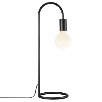 Nordlux - Lampada da tavolo PACO 1xE27/25W/230V nera