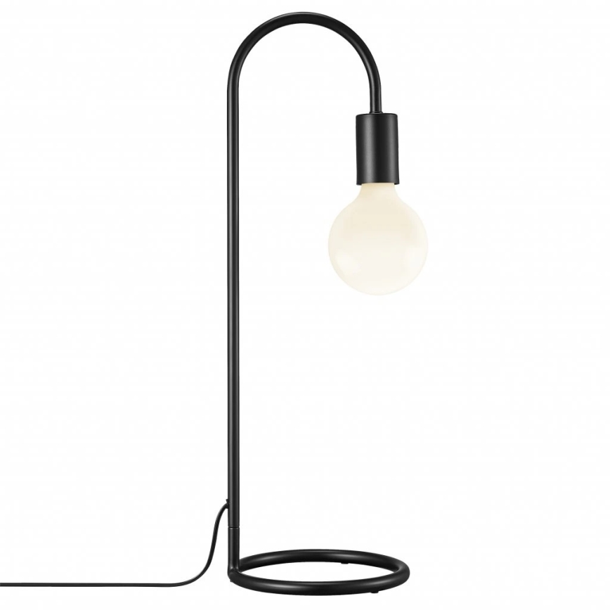 Nordlux - Lampada da tavolo PACO 1xE27/25W/230V nera