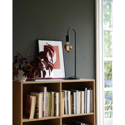 Nordlux - Lampada da tavolo PACO 1xE27/25W/230V nera