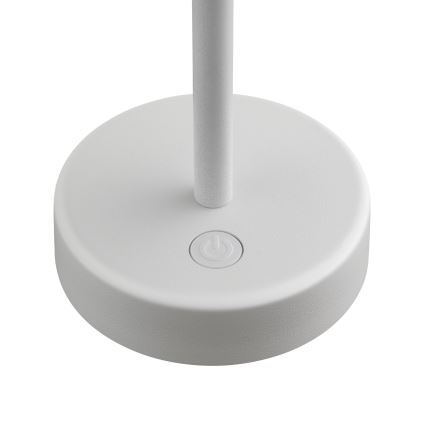 Nordlux - Lampada da tavolo ricaricabile dimmerabile per esterni ELLEN LED/2,8W/3,7V 2200 mAh IP44 bianca