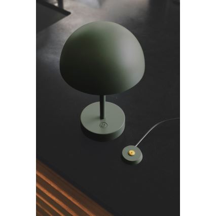 Nordlux - Lampada da tavolo ricaricabile dimmerabile da esterno ELLEN LED/2,8W/3,7V IP44 verde