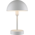 Nordlux - Lampada da tavolo ricaricabile dimmerabile per esterni ELLEN LED/2,8W/3,7V IP44 bianca