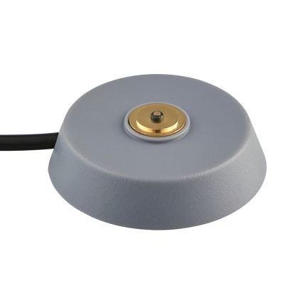 Nordlux - lampada da tavolo LED ricaricabile e dimmerabile per esterni ELLEN LED/2,8W/3,7V IP44 2200 mAh grigia