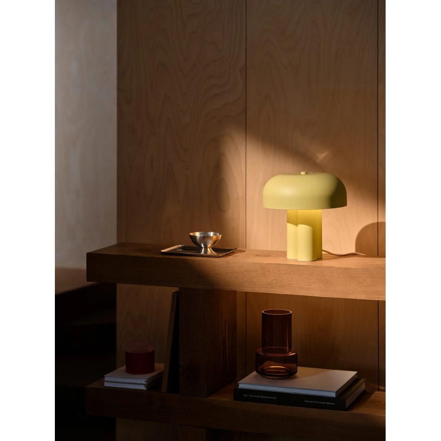 Nordlux - Lampada da tavolo SANDRO 1xE27/15W/230V gialla