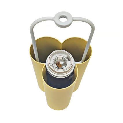 Nordlux - Lampada da tavolo SANDRO 1xE27/15W/230V gialla