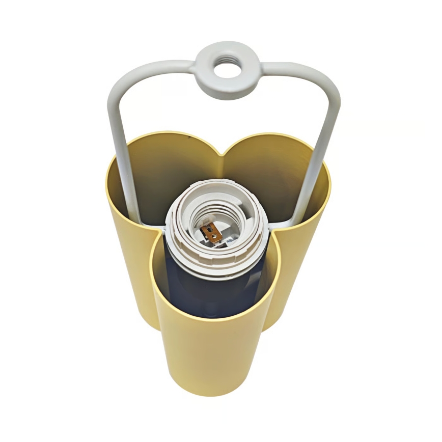 Nordlux - Lampada da tavolo SANDRO 1xE27/15W/230V gialla