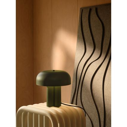 Nordlux - Lampada da tavolo SANDRO 1xE27/15W/230V verde