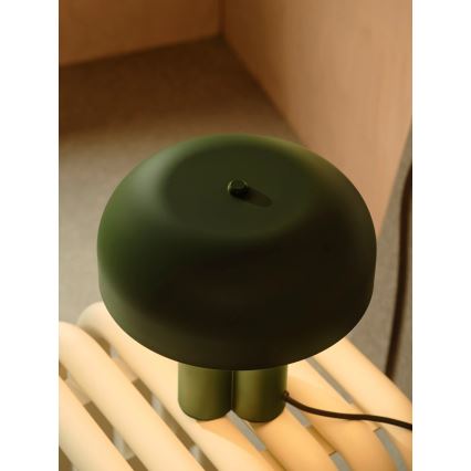 Nordlux - Lampada da tavolo SANDRO 1xE27/15W/230V verde