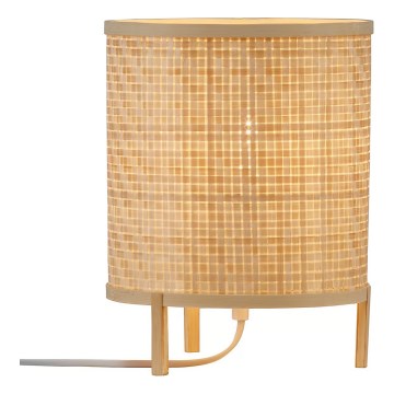 Nordlux - Lampada da tavolo TRINIDAD 1xE27/15W/230V bambù