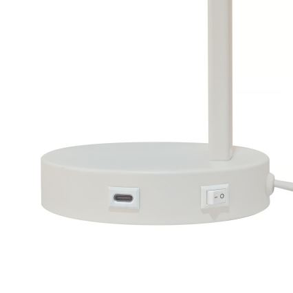Nordlux - Lampada da tavolo WILMER 1xE14/40W/230V bianca