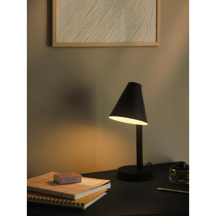 Nordlux - Lampada da tavolo WILMER 1xE14/40W/230V nera