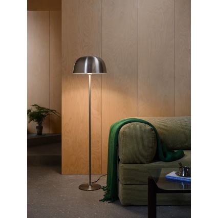 Nordlux - Lampada da terra CERA 1xE27/40W/230V cromo opaco