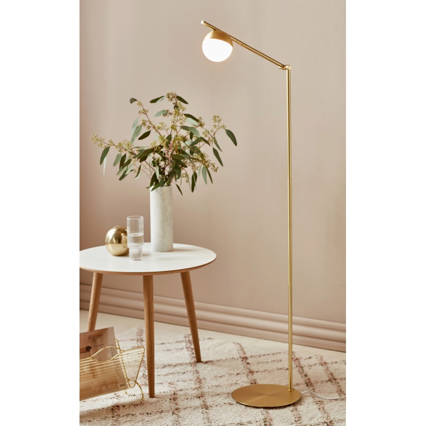 Nordlux - Lampada da terra CONTINA 1xG9/5W/230V in ottone