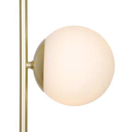 Nordlux - Lampada da terra LILLY 3xE14/10W/230V ottone