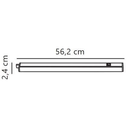 Nordlux - Lampada LED sottopensile LATONA LED/8W/230V 3000/4000K 56,2 cm