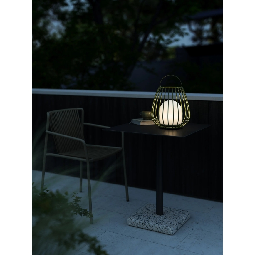 Nordlux - Lampada portatile dimmerabile a LED per esterni JIM TO-GO LED/3W/3,7V IP54 5000 mAh verde
