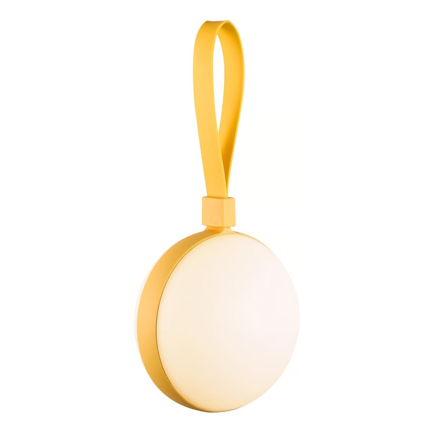 Nordlux - Lampada portatile ricaricabile a LED LED/1W/3,7V IP54 1500 mAh giallo