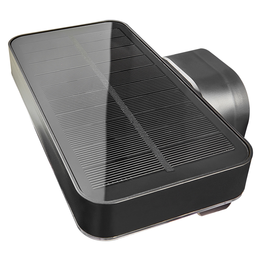 Nordlux - Lampada da parete solare LED con sensore RICA LED/5W/3,7V IP44 2200 mAh quadrata