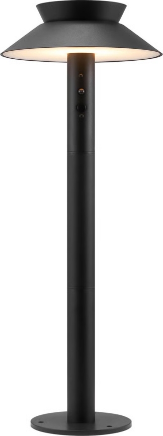 Nordlux - Lampada solare LED con sensore LED/5W/3,7V IP44 nera