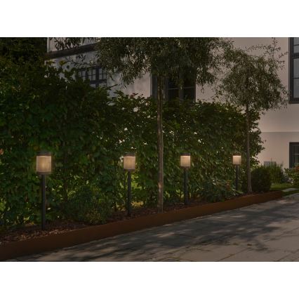 Nordlux - Lampada solare LED COUPAR LED/3,2W/5V 3000K IP44 nero