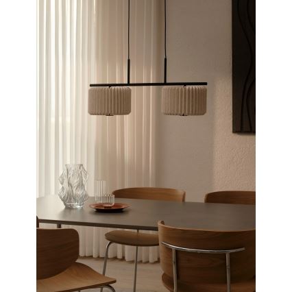 Nordlux - Lampadario a cavo VIVIENNE 2xE27/10W/230V