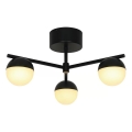 Nordlux - Lampadario a plafone CONTINA 3xG9/5W/230V nero