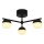 Nordlux - Lampadario a plafone CONTINA 3xG9/5W/230V nero