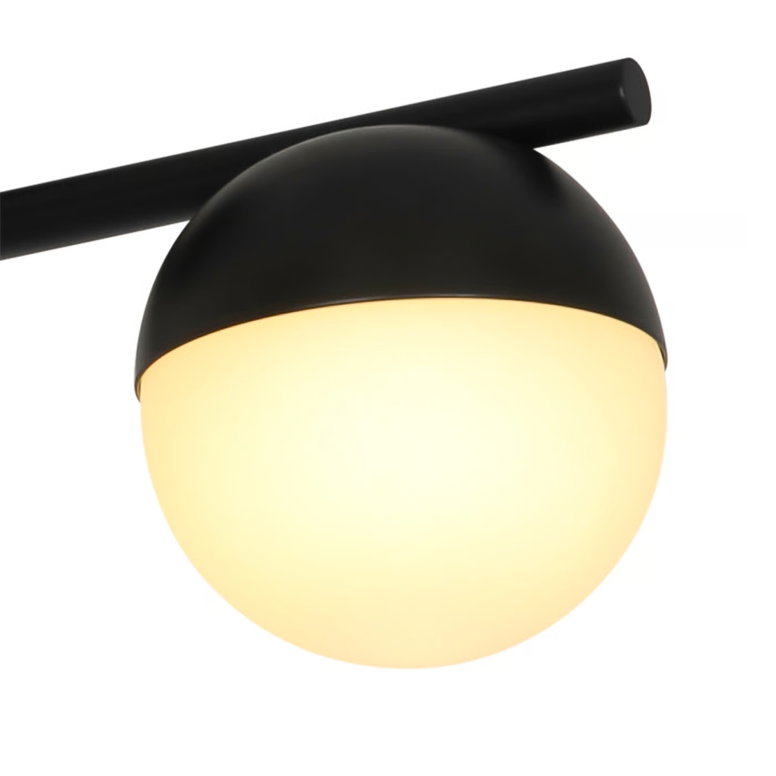 Nordlux - Lampadario a plafone CONTINA 3xG9/5W/230V nero