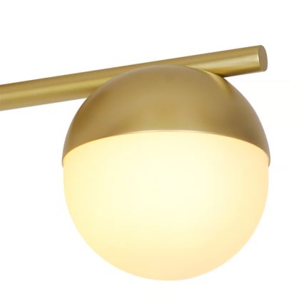 Nordlux - Lampadario a plafone CONTINA 3xG9/5W/230V ottone