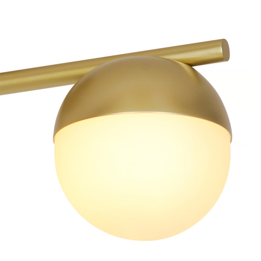 Nordlux - Lampadario a plafone CONTINA 3xG9/5W/230V ottone