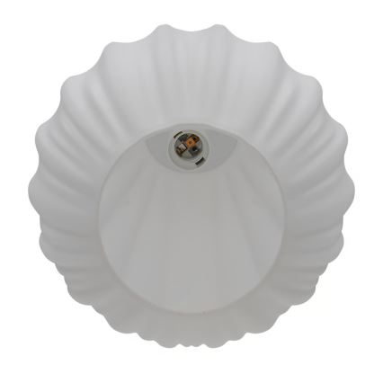 Nordlux - Lampadario a sospensione con cavo MALUCA 1xE27/15W/230V Ø 29 cm bianco