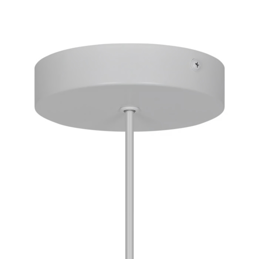 Nordlux - Lampadario a sospensione con cavo MALUCA 1xE27/15W/230V Ø 29 cm bianco