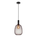 Nordlux - Lampadario a sospensione con filo ALTON 1xE27/60W/230V nero