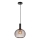 Nordlux - Lampadario a sospensione con filo ALTON 1xE27/60W/230V nero