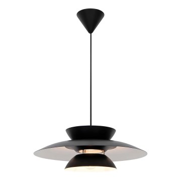 Nordlux - Lampadario a sospensione con filo CARMEN 1xE27/40W/230V nero