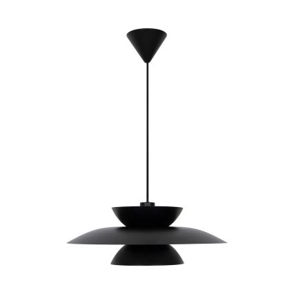 Nordlux - Lampadario a sospensione con filo CARMEN 1xE27/40W/230V nero