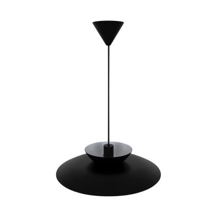 Nordlux - Lampadario a sospensione con filo CARMEN 1xE27/40W/230V nero
