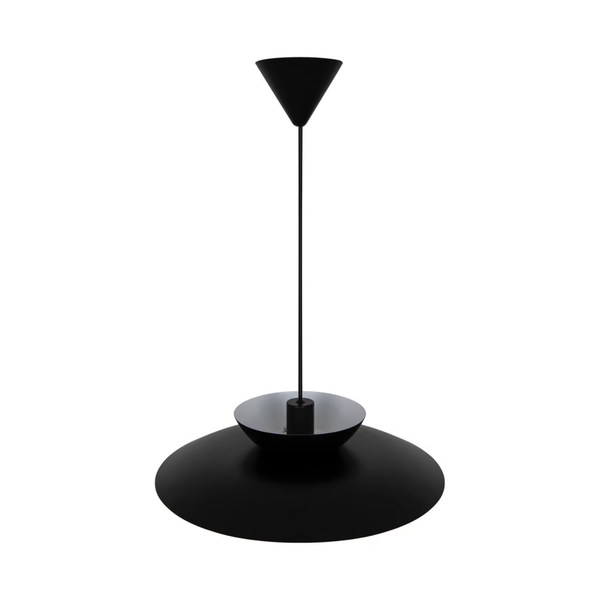 Nordlux - Lampadario a sospensione con filo CARMEN 1xE27/40W/230V nero