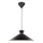 Nordlux - Lampadario a sospensione con filo DIAL 1xE27/40W/230V diametro 45 cm nero
